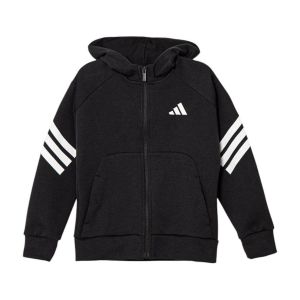 Adidas Sweatshirt à capuche full zip enfant Future Icons 3-Stripes