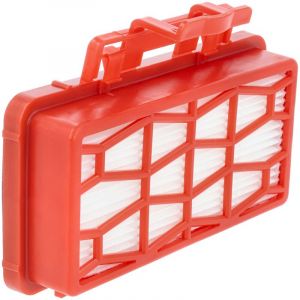Vhbw Filtre compatible avec Dirt Devil Multicyclone DD5254-01, rebel54HFC aspirateur - filtre HEPA rouge / blanc