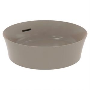 Ideal Standard Vasque Ipalyss Cachemire Ø40 cm avec trop plein et sans plage de robinetterie