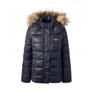 Pepe Jeans Doudoune courte à capuche Marine - Taille XS