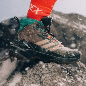 Adidas Bottes Terrex Skychaser AX5 Mid GORE-TEX CLIMAWARM+ marron noir vert femme - 38(2/3)