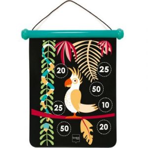 Scratch Jeu de fl&eacute;chettes magn&eacute;tiques Jungle tropicale