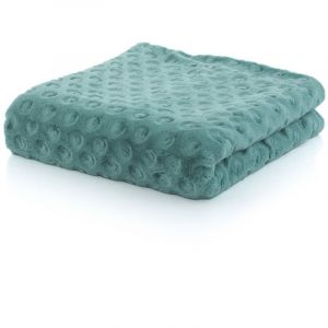 Beliani Couvre-lit turquoise 200 x 220 cm KANDILLI