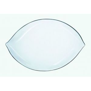 Image de Arcoroc Assiette ovale transparente 33cm Phyto