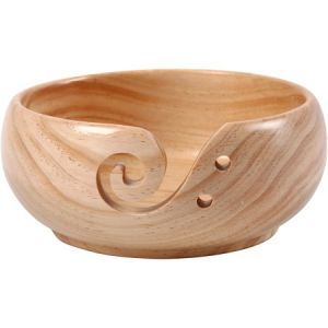Bol en bois pour pelote 7,5 x 15 cm