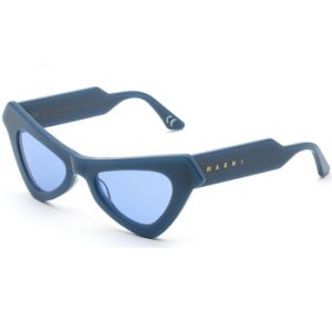 MARNI Unisex Fairy Pools Blue 6J3 Lunettes de soleil Acétate Bleu Bleu Cat Eye Normale