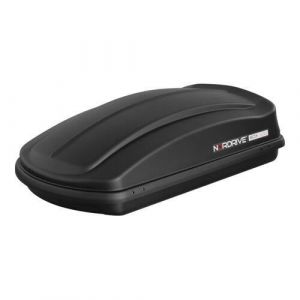 Coffre de toit - NORDRIVE - Box 330 - Noir mat - Capacité 330L - Charge maximale 75kg