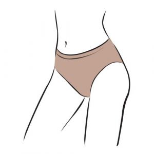 Silky - Culotte de danse sans coutures - Femme (S) (Chair) - UTLW375