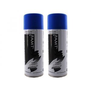 Bombe de Peinture - AMT - Les Mots Bleus - 330ml - Lot de 2 - Acrylique Mat