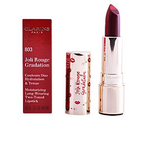 Clarins Joli Rouge Gradation Édition Limitée - Rouge à Lèvres Duo de Couleurs - 803 Plum Gradation - 3,5 g