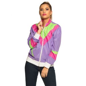 Image de Boland Trainingsjacke Retro Frau Costumes Taille Adulte, Femme, 10260835, Mehrfarbig, XL