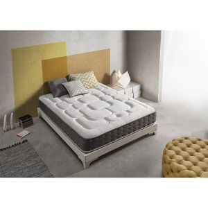 Simpur - Matelas 90x190 à mémoire de forme Royal Top relax - Hauteur +/- 30 cm - Mousse hr