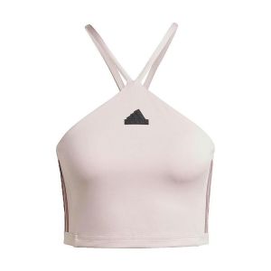 Adidas T-shirt femme tiro cut 3 band summer triangle pink