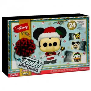 Funko Pop Calendrier de l'Avent de No&euml;l 2022 : Disney Classic avec 24 Jours de Surprise Pocket Pop ! Figurine Jouets Id&eacute;al Vacances Calendrier de l'Avent Cadeau Surprise de No&euml;l
