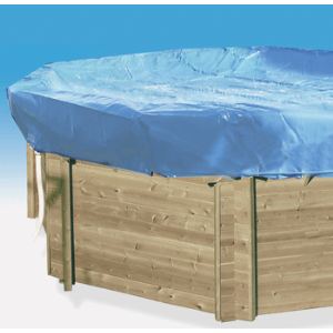 Image de Aqualux 103148 - Couverture d'hivernage 200g/m2 pour piscine ovale hors sol Bella 6,45 x 4,70 m