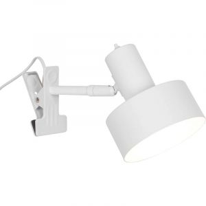 Nordlux Luminaire à pince matis Métal Blanc, H.16 IP20 E27 / Intérieur