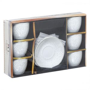 Coffret 6 T es à Café Blanc s Ola