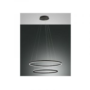 Giotto led suspension 65W noir 3508-48-101 Fabas Luce