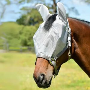 Weatherbeeta Masque anti-mouches pour cheval Comfitec Hexi Shield
