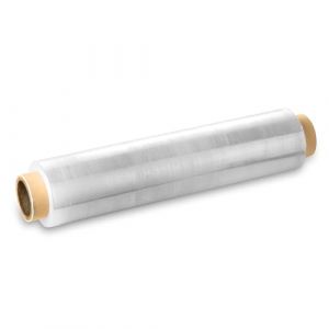 Waytex Film Etirable Transparent d’Emballage Largeur 40cm, pour Palette et Colis, Rouleau de 150m à 200m, 23 microns, Film plastique Auto-adhérant, Polyvalent, Protection pour Déménagements, Cartons, Meubles