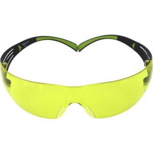 Image de 3M SF403AF - SecureFit 400 - Lunettes de sécurité - AR et AB - 1 Pièce - Jaune/Vert