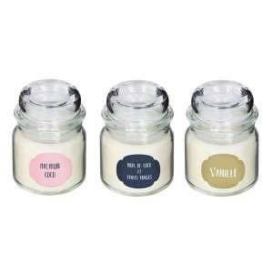 Image de Lot de 3 Bougies Parfumées "Trio" 80g Gourmand