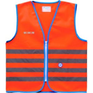 Wowow Gilet de sécurité enfant orange L