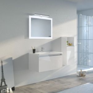 Distribain Meuble de salle de bain TIVOLI 800 Blanc