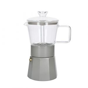 La Cafetière Verona Cafetière en verre, Latte, 6 tasses, dans un coffret cadeau de