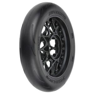 Proline Pneu avant MTD Noir Supermoto S3 - PM-MX/SM - 1/4