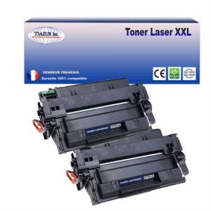 T3Azur 2 Toners compatibles avec HP LaserJet P3005, P3005D, P3005DN