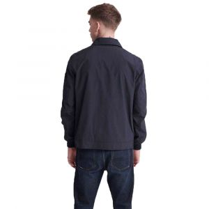 Superdry Homme Veste Collared Harrington Bleu Marine M