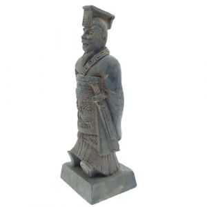 Image de Statuette guerrier chinois Qin 3 l, hauteur 14 5 cm, décoration aquari Animallparadise