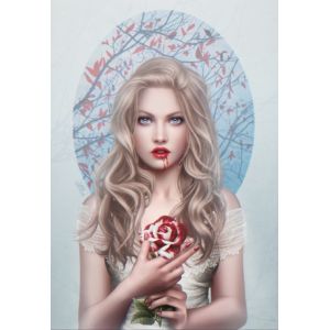 Grafika Puzzle Blood Rose
