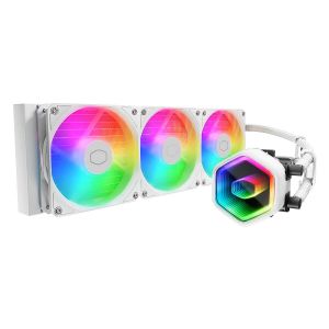 Image de Cooler master MasterLiquid 360 Core II ARGB Blanc