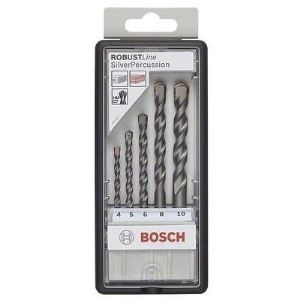 Image de Bosch 2607010524 - Set de forets pour béton Silver Percussion Robust Line 5 pièces