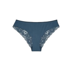 Passionata Culotte dos en dentelle - Bleue