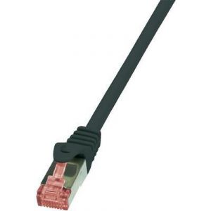 Logilink CQ2083S - Câble réseau CAT 6 S/FTP 7.50 m noir