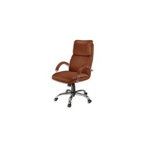 Image de Nowy styl Fauteuil de direction Nadir Steel Tilt en cuir réglable