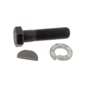 Universel Kit vis de Lame avec Rondelle frein + Clavette 1/2 lune