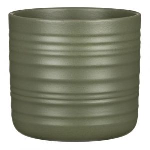 Scheurich Cottage, pot de fleurs en céramique, couleur : Forest Green, 19.6 cm de diamètre, 17.9 cm de hauteur, 4.3 l vol.