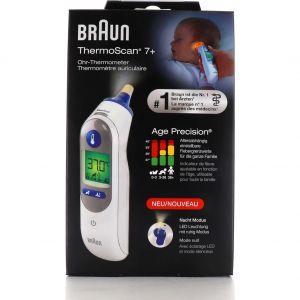 Braun ThermoScan 7+ avec Age Precision et mode nuit IRT6525WE