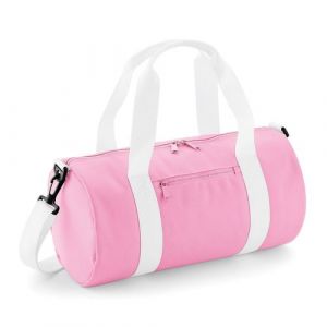 Bagbase - Mini sac polochon (Lot de 2) (Taille unique) (Rose/Blanc) - UTRW6916