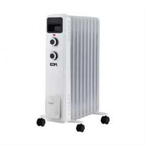 Radiateur à Huile 9 modules EDM 07124 2000 W Blanc