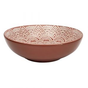 The home deco factory Assiette Creuse Sahara Terracotta 18.5cm