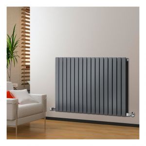 Hudson Reed Radiateur chauffage central horizontal Double Rang 63.5 x 119 cm