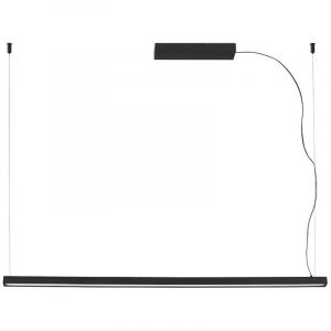 Faro Lampe suspension noire avec fleuron de surface vico 115