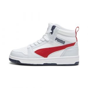 Puma Baskets Rebound V6 Mid Enfants