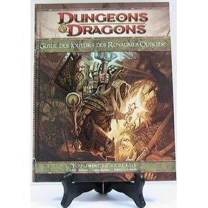 Wizards of the coast Dungeons & Dragons 4eme édition - Guide des joueurs des Royaumes Oubliés