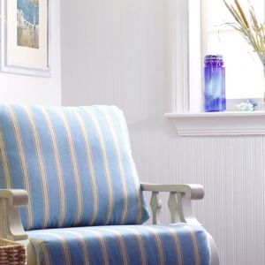 Superfresco Easy Papier peint &agrave; peindre Lambris structur&eacute; 1005 x 52cm Blanc